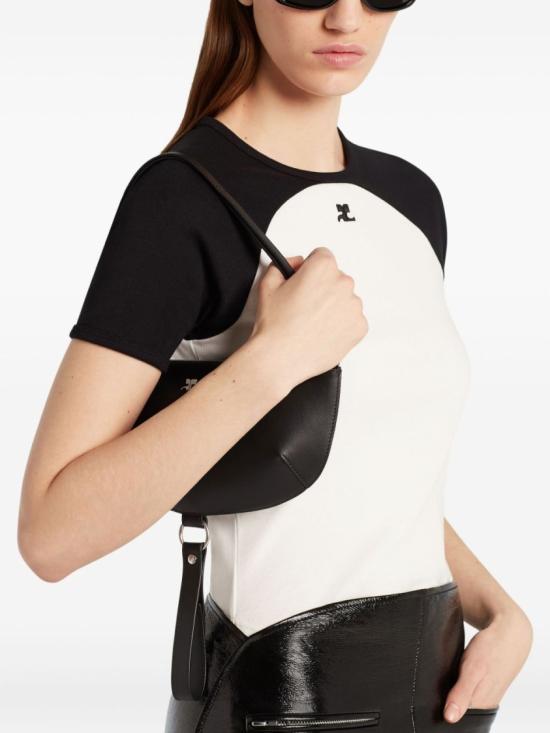 25FW 쿠레쥬 반팔 티셔츠 325JTS214JS0203 0098 White - COURREGES