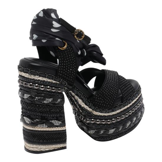 26SS 커트가이거 힐/펌프스 4352405609 BLACK COMB Black - KURT GEIGER