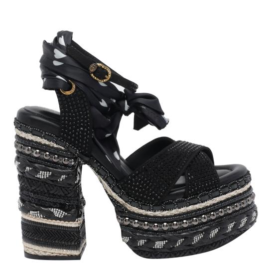 26SS 커트가이거 힐/펌프스 4352405609 BLACK COMB Black