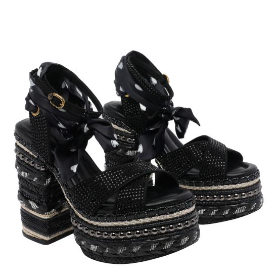 26SS 커트가이거 힐/펌프스 4352405609 BLACK COMB Black - KURT GEIGER