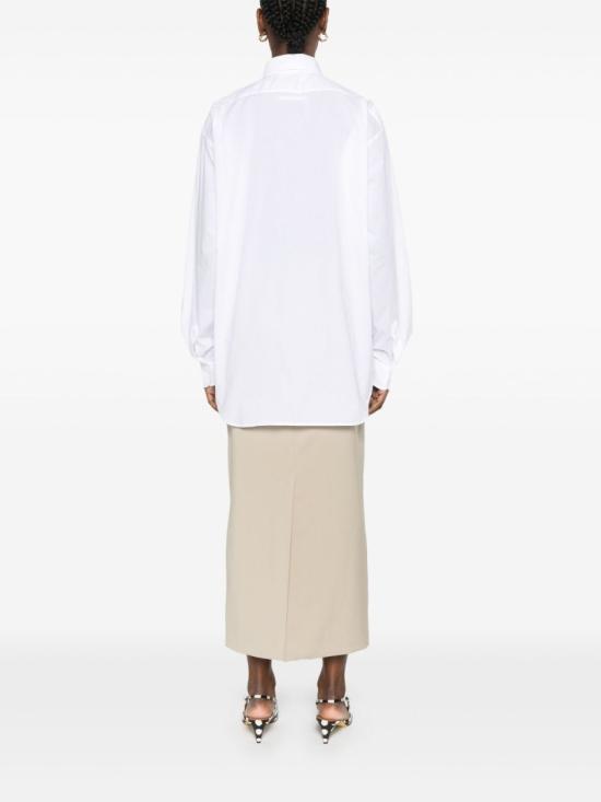  모스키노 셔츠 A0201 0534 2001 White - MOSCHINO
