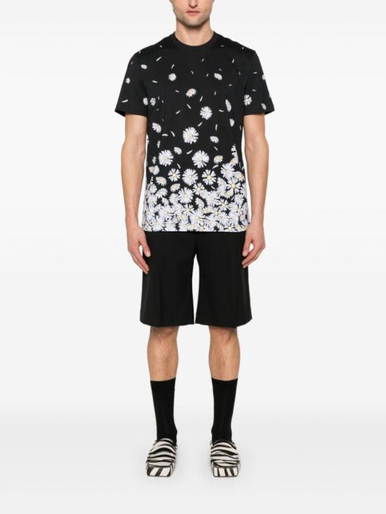 25SS 모스키노 반팔 티셔츠 A0719 0241 4555 Black - MOSCHINO