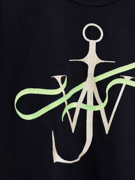 26SS JW앤더슨 반팔 티셔츠 JT0320PG1937888 Black - JW ANDERSON