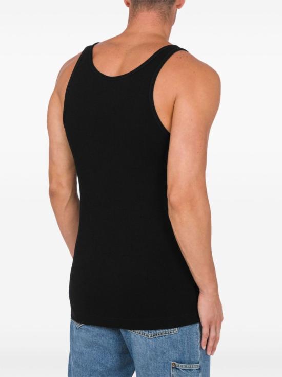 25SS 모스키노 반팔 티셔츠 A8905 0245 1555 Black - MOSCHINO