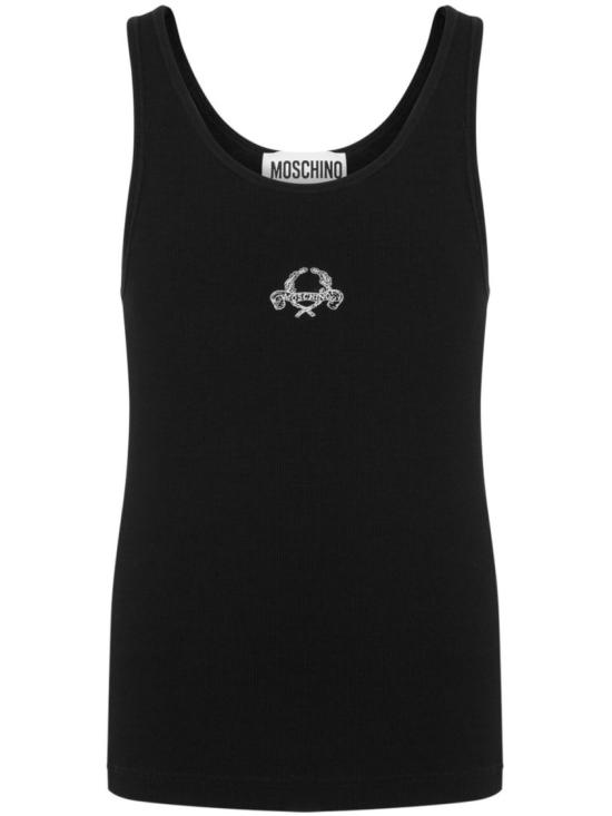  모스키노 반팔 티셔츠 A8905 0245 1555 Black