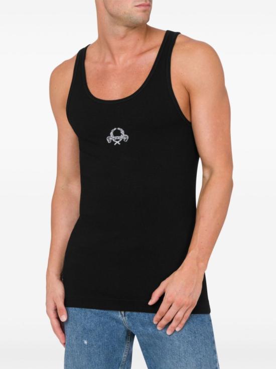 25SS 모스키노 반팔 티셔츠 A8905 0245 1555 Black - MOSCHINO