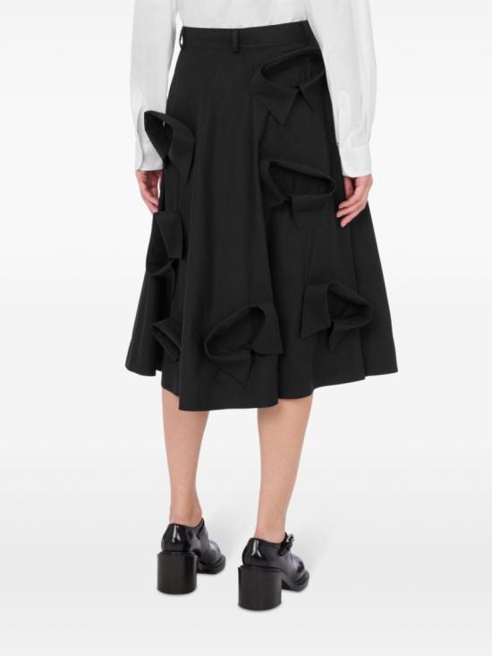  모스키노 미디 스커트 J0101 0531 0555 Black - MOSCHINO