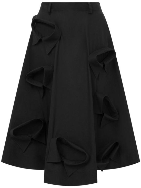  모스키노 미디 스커트 J0101 0531 0555 Black