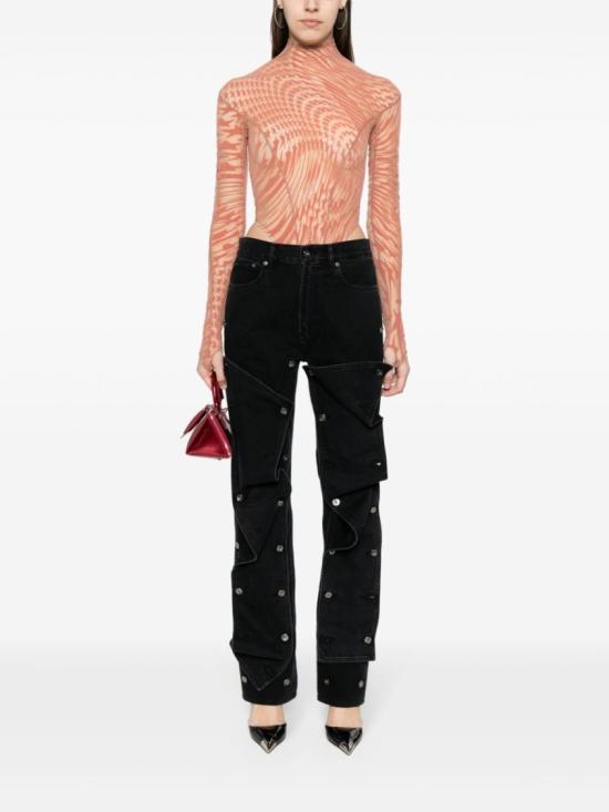  뮈글러 긴팔 티셔츠 23W1BO0217596 B23N1 Pink - MUGLER