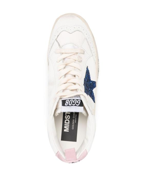 26SS 골든구스 미드 스타 스니커즈 GWF00122 F003979 11355 Neutrals - GOLDEN GOOSE