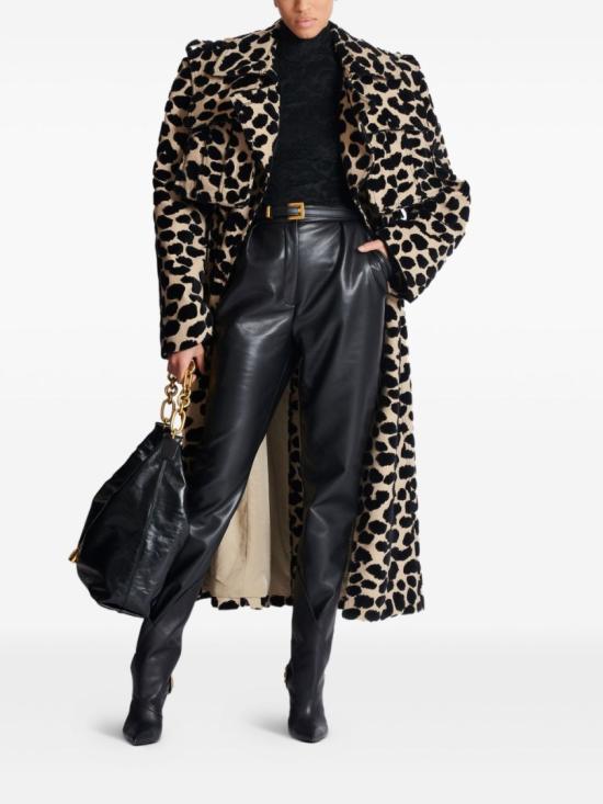 25FW 발망 긴팔 티셔츠 FF1AR962JK65 0PA Black - BALMAIN