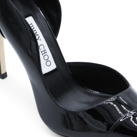 26SS 지미추 힐/펌프스 BRIGITTE100PAT010003 Black - JIMMY CHOO