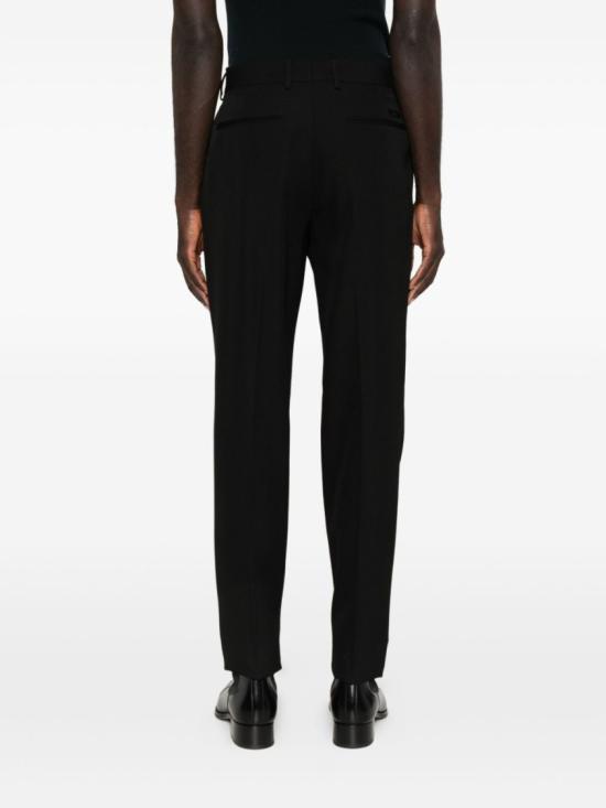 25FW 베르사체 스트레이트 팬츠 1016648 1A15840 1B000 Black - VERSACE