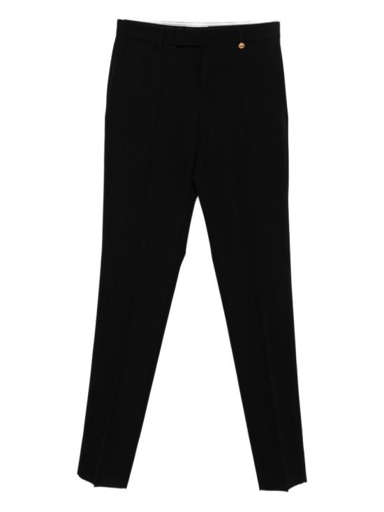 25FW 베르사체 스트레이트 팬츠 1016648 1A15840 1B000 Black