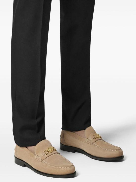 25SS 베르사체 로퍼 1013592 1A13357 1KH4Z Brown - VERSACE