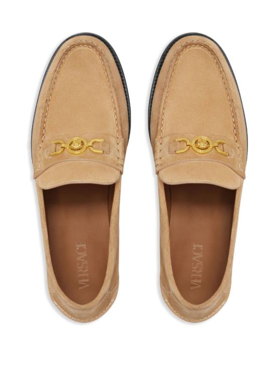 25SS 베르사체 로퍼 1013592 1A13357 1KH4Z Brown - VERSACE