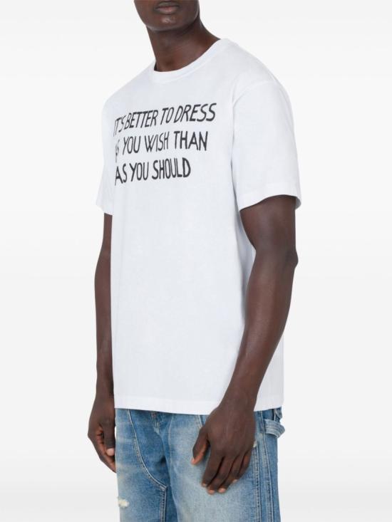 25SS 모스키노 반팔 티셔츠 J0716 0241 1001 White - MOSCHINO