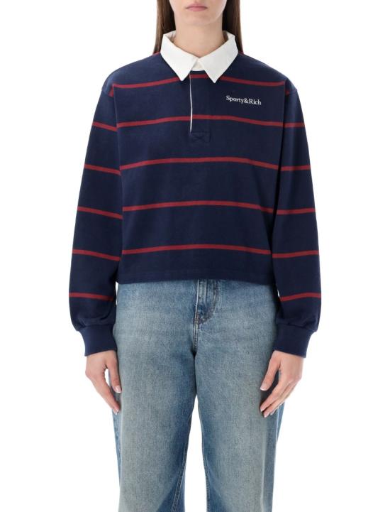 25FW 스포티앤리치 폴로 티셔츠 ST00862300BL134 Blue