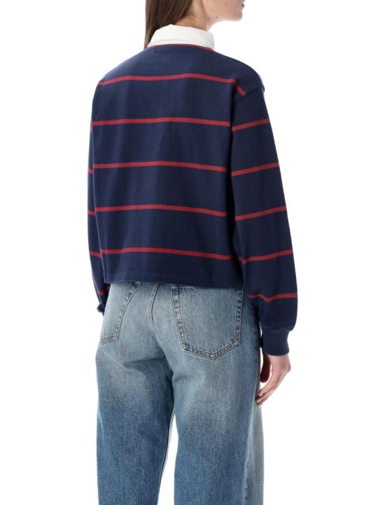 25FW 스포티앤리치 폴로 티셔츠 ST00862300BL134 Blue - SPORTY & RICH