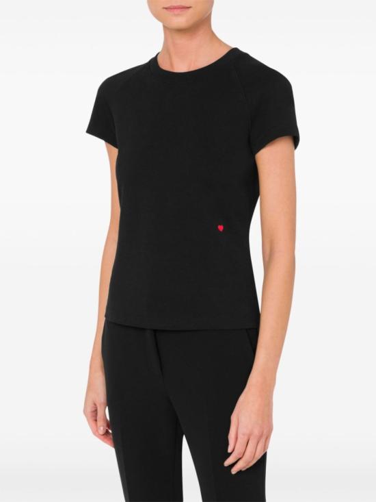  모스키노 반팔 티셔츠 A0711 5544 1555 Black - MOSCHINO