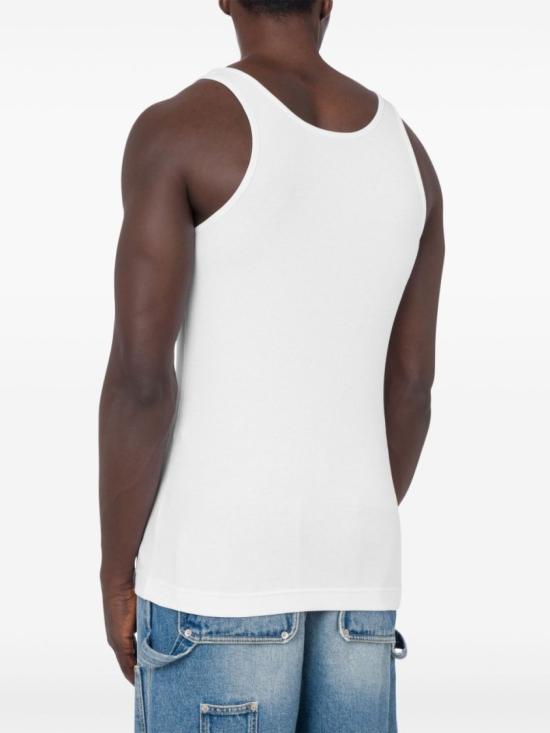 25SS 모스키노 반팔 티셔츠 A8907 0245 1001 White - MOSCHINO