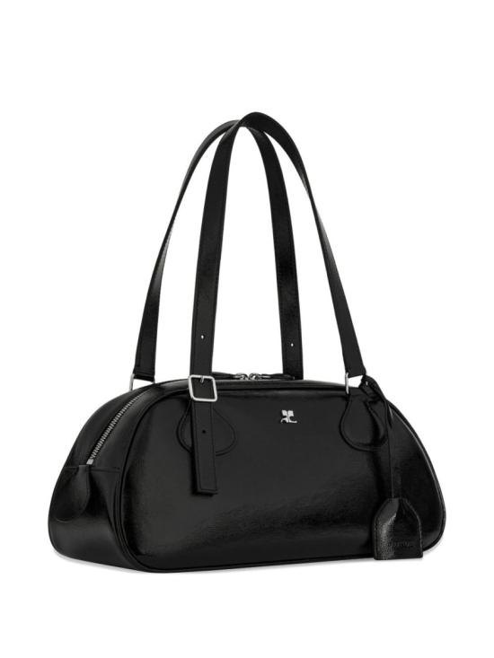 25FW 쿠레쥬 프라이데이 레더 숄더백 325GSA191CR0043 9999 Black - COURREGES