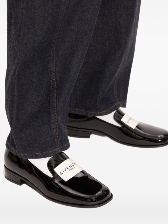 25FW 지방시 플랫 슈즈 BE202AE2DS 001 Black - GIVENCHY