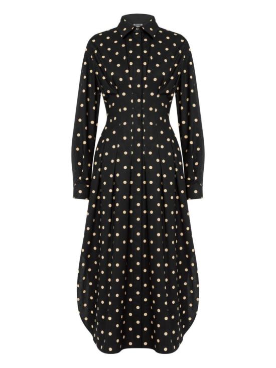 25FW 모스키노 미디 원피스 J0412 5455 2555 Black