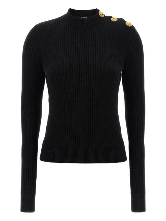 25FW 발망 터틀넥 FF0KD095KJ17 0PA Black