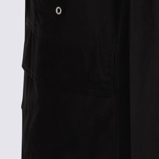 26SS 릭 오웬스 스트레이트 팬츠 RU01F2339P09 Black - RICK OWENS