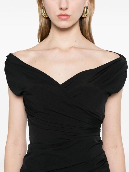 25SS 자크뮈스 롱 원피스 251DR237 1767 990 Black - JACQUEMUS