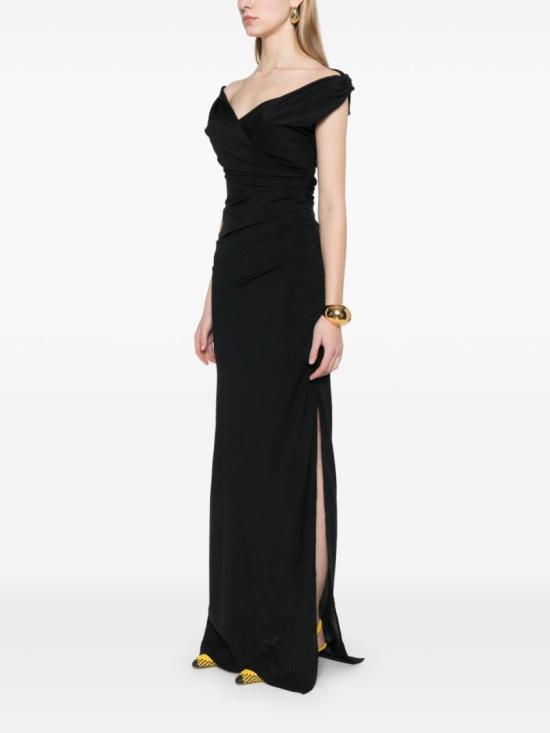 25SS 자크뮈스 롱 원피스 251DR237 1767 990 Black - JACQUEMUS