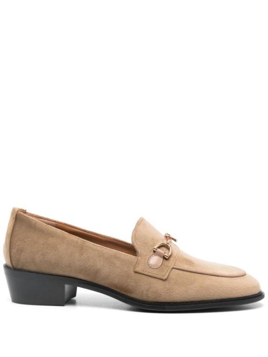  로베르토 페스타 플랫 슈즈 AXEL VELLUTO VOLPE Neutrals