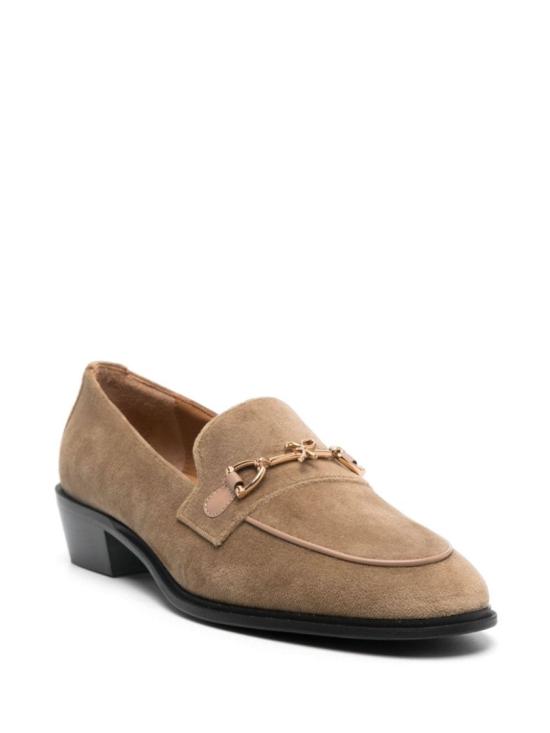  로베르토 페스타 플랫 슈즈 AXEL VELLUTO VOLPE Neutrals - ROBERTO FESTA