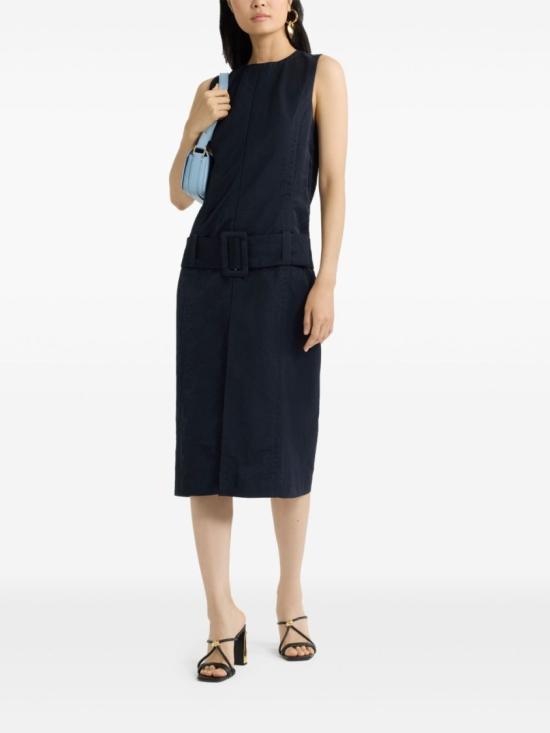 25SS 파투 미디 원피스 DR166 0204 699N Black - PATOU