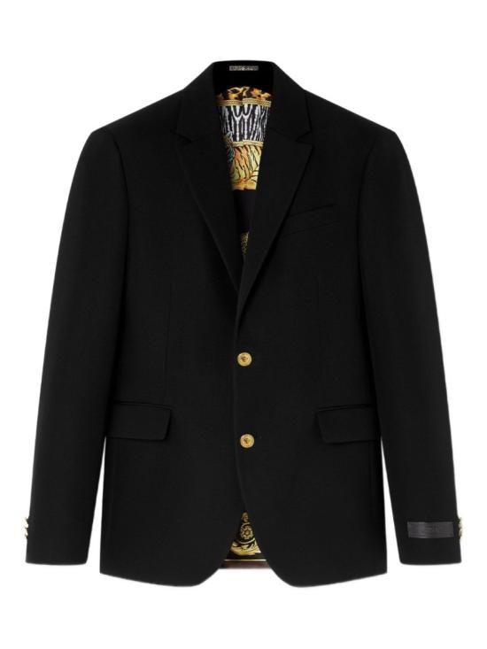 25FW 베르사체 수트 자켓 1021530 1A09838 1B000 Black