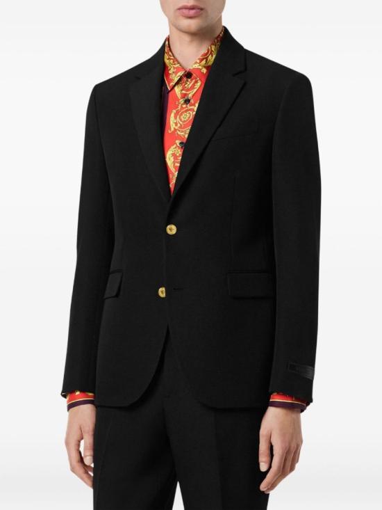 25FW 베르사체 수트 자켓 1021530 1A09838 1B000 Black - VERSACE