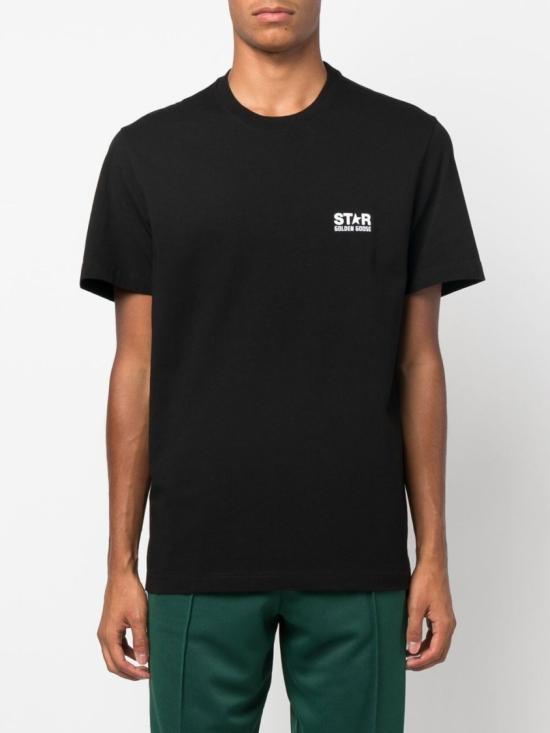 26SS 골든구스 반팔 티셔츠 GMP01220 P000879 80203 Black - GOLDEN GOOSE