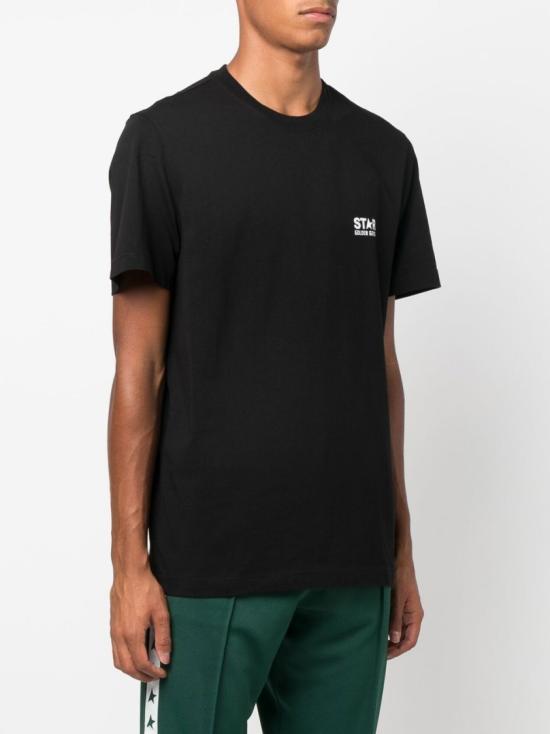 26SS 골든구스 반팔 티셔츠 GMP01220 P000879 80203 Black - GOLDEN GOOSE