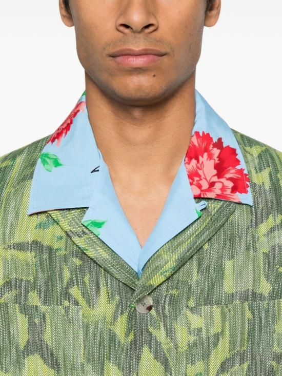  겐조 자켓 FF55VE1419C1 45 Green - KENZO