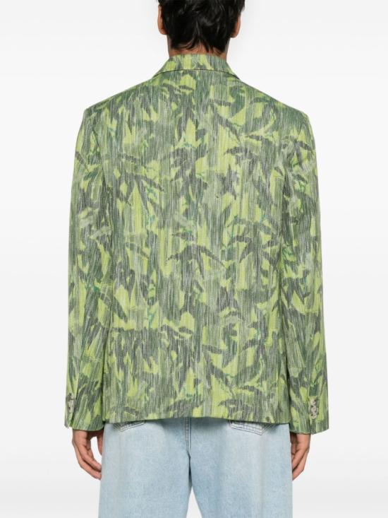  겐조 자켓 FF55VE1419C1 45 Green - KENZO