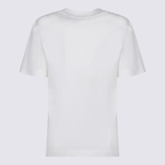 26SS 버버리 로고 코튼 티셔츠 8118978B7078 White - BURBERRY