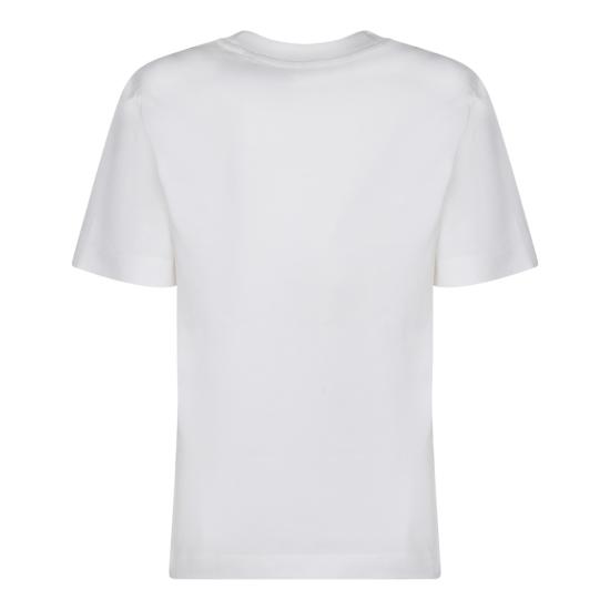 26SS 버버리 로고 코튼 티셔츠 8118978B7078 White - BURBERRY