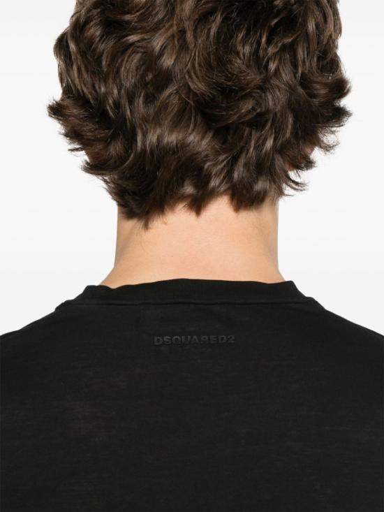 25SS 디스퀘어드2 반팔 티셔츠 S71GD1523 S21600 900 Black - DSQUARED2