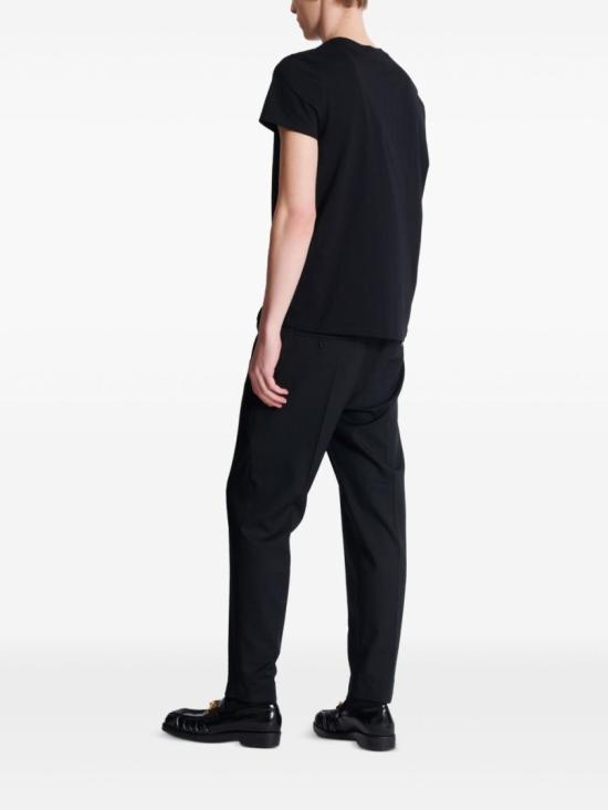 25FW 발망 반팔 티셔츠 FH1EF000GE97 EAD Black - BALMAIN