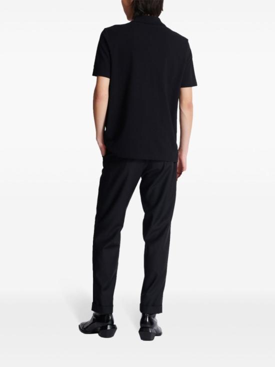 25FW 발망 폴로 티셔츠 DH1GC028BC78 EAB Black - BALMAIN