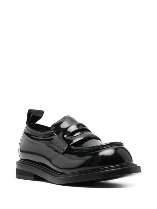  모스키노 플랫 슈즈 MA10734C1M MJ0 000 Black - MOSCHINO
