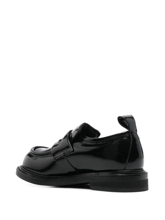  모스키노 플랫 슈즈 MA10734C1M MJ0 000 Black - MOSCHINO
