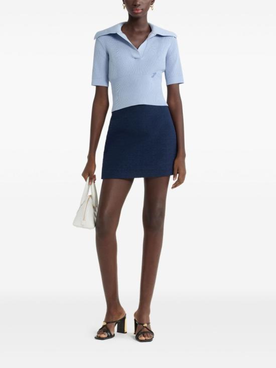 25SS 파투 반팔 티셔츠 KN248 8071 639B Blue - PATOU