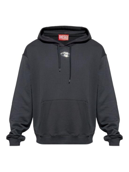26SS 디젤 S-NORM 후드티셔츠 A20447 0BKBW 900 Grey